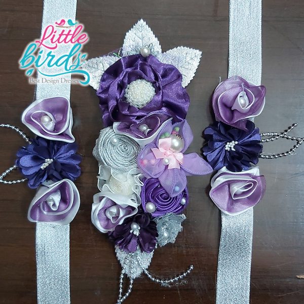 Ruffle Flora Embroidered Flower Gown - Image 6