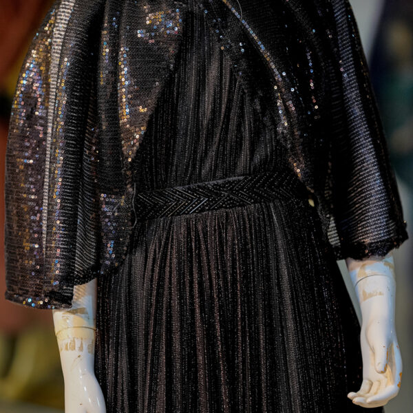 Midnight Elegant Maxi Dresses Black | Littlebrids | UK