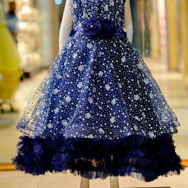 Floral Glitter Dress