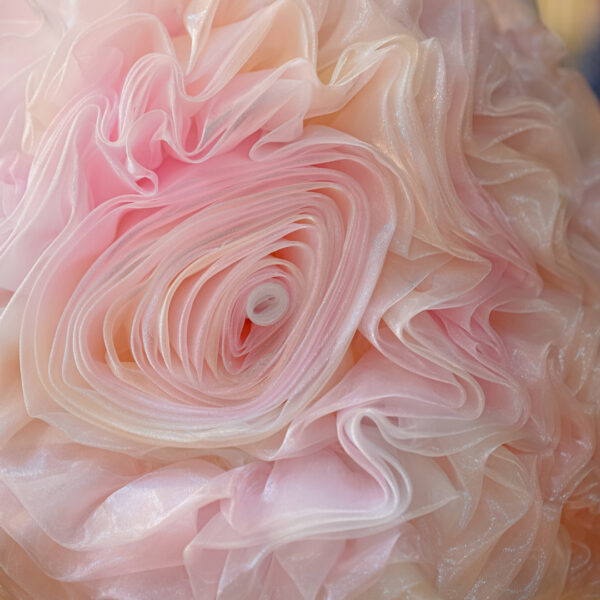 Pastel Whirlwind Ruffle Ball Gown - Image 8
