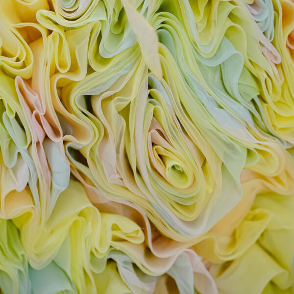 Pastel Whirlwind Ruffle Ball Gown - Image 4