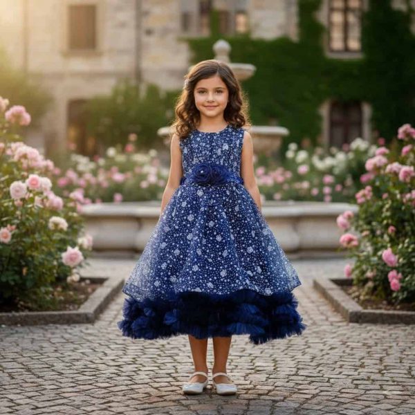 Azure Flora Elegance